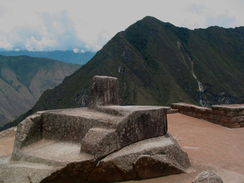 Intihuatana, en Machu Pichu